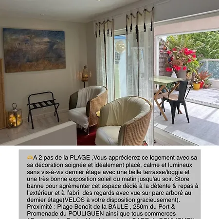 3très Beau Logement, Idéalement Situé , Plages, Port&vélo à Disp Apartamento La Baule-Escoublac