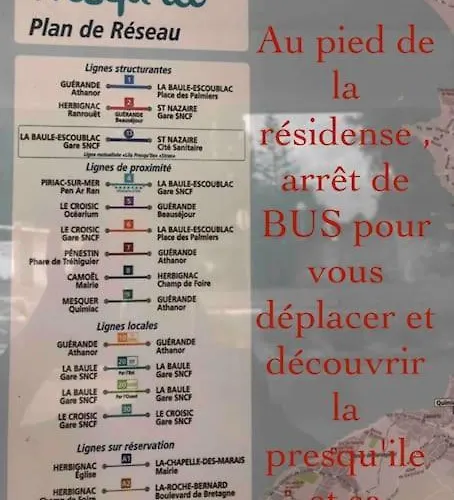 Apartman 3tres Beau Logement, Idealement Situe , Plages, Port & Velo A Disp *