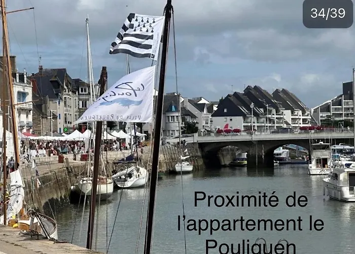 Apartman 3tres Beau Logement, Idealement Situe , Plages, Port & Velo A Disp *